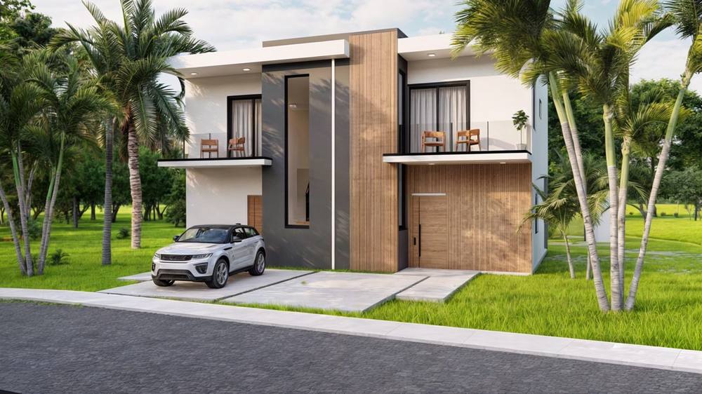 Townhouse residencial en Punta Cana (1era etapa) — Constructora Grade